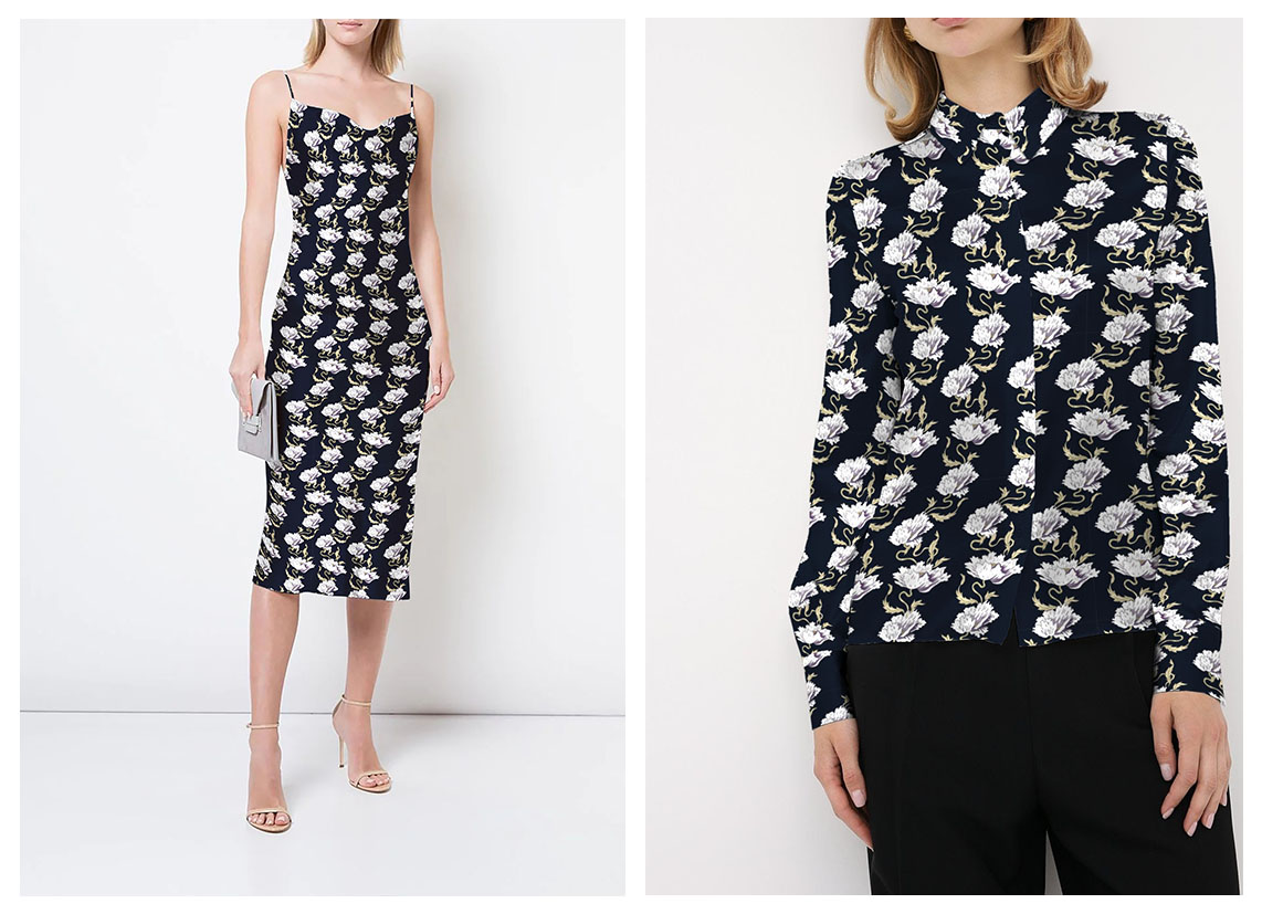 Ткань Шёлк  22628 4