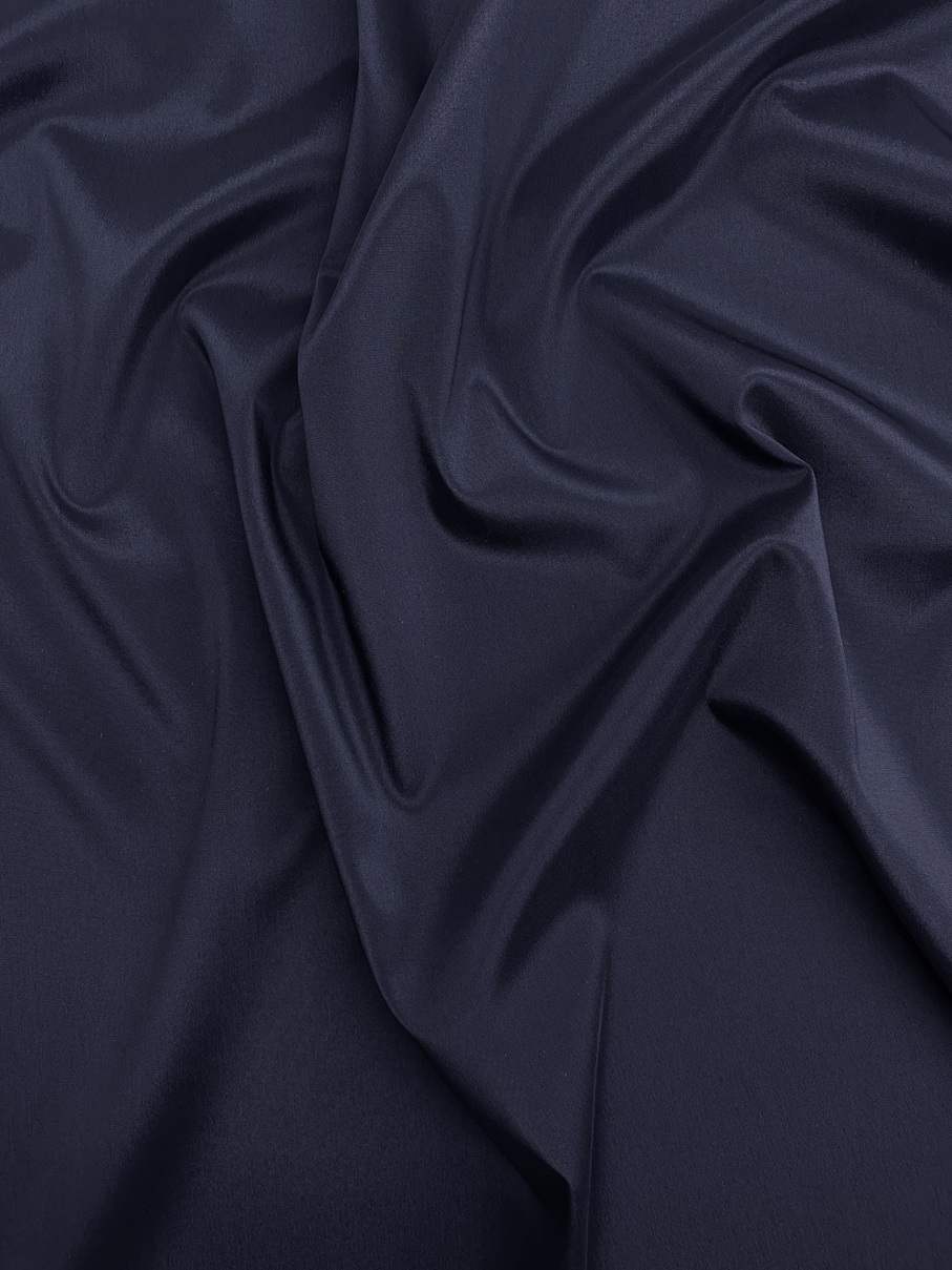 Ткань Подкладочная темно-синего цвета  33426 2